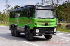 Dongfeng EQ2102 chassis modified off-road bus–Dongfeng 6×6 all-drive off-road bus