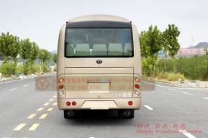 Dongfeng 19 ဆံ့ နိုင်ငံဖြတ်ဘတ်စ်- တင်ပို့ရန်အတွက် လုပ်ငန်းသုံး မြို့ပြနှင့် ကျေးလက်အလတ်စား ဘတ်စ်ကားများ- Dongfeng 4*2 19 ဆံ့ ဘတ်စ်ကားများ
