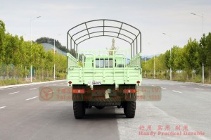 Dongfeng 6*6 Long Head Off-Road Truck – Reinforced Off-Road Transporter for Export – 6*6 Off-Road Truck with Canopy Pole Addition
