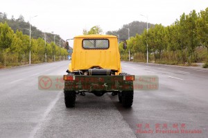 EQ240 Dongfeng pointed 6*6 chassis–Dongfeng 240 old off-road truck chassis–EQ2082E6D off-road classic truck chassis