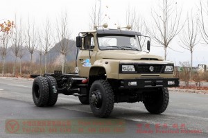 Dongfeng 4WD Pointed off-road special chassis–4*4 Dongfeng 240hp off-road chassis modification–Dongfeng off-road truck chassis export manufacturers