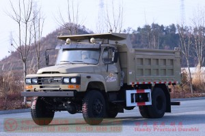 Dongfeng 4*4 Pointed Cargo Truck–Dongfeng 170 HP Off-road Dump Truck –Dongfeng Cargo Truck Export Manufacturer