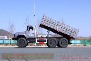 Dongfeng 190 hp 6*6 dump truck–6WD3.5 tons off-road truck–Off-road cargo truck for export