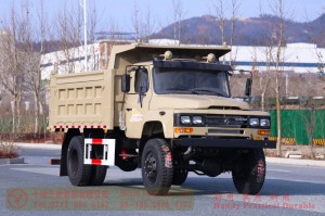 Dongfeng 4*4 Pointed Cargo Truck–Dongfeng 170 HP Off-road Dump Truck –Dongfeng Cargo Truck Export Manufacturer