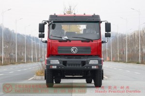 Dongfeng 210 HP Rear Dual Tire Special Off-road Chassis–Dongfeng Flathead 4*2 Chassis–Off-road Truck Export Manufacturer