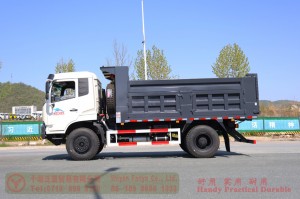 Dongfeng Flathead 4*2 Dump Truck–Dongfeng 210 HP Off-road Truck–Off-road Truck Export Manufacturer