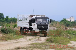 Dongfeng 4×2 Cage-Type Dump Truck — Weichai 210 HP Off-Road Transport Truck — Dump Truck Manufacturer and Exporter