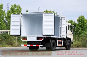 Dongfeng Weichai 210 HP Van—4×2 5-Meter Van—Van Manufacturer and Exporter
