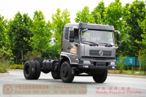 Dongfeng 210 HP Rear Dual Tire Special Off-road Chassis–Dongfeng Flathead 4*2 Chassis–Off-road Truck Export Manufacturer