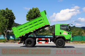 Dongfeng 4*4 flathead off-road truck–170hp diesel off-road Dump truck–Custom Truck Export Manufacturer