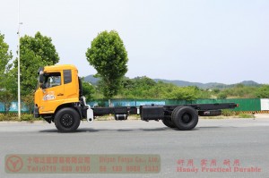 Dongfeng 4×4 Cargo Chassis—260 HP Chassis Conversion—Off-Road Cargo Chassis Export Manufacturer