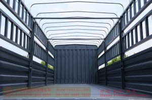 Dongfeng 260-horsepower Twin-Rear-Wheel Cage-Body Truck — Dongfeng Flat-Nose 4×2 Truck — Off-Road Truck Export Manufacturer