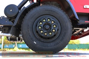 Dongfeng 4*2 flathead Fire truck Chassis–170hp diesel off-road truck Chassis–Custom Chassis Export Manufacturer