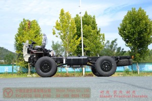 Dongfeng 4WD Armoured Vehicle Chassis–11-Ton Allison Automatic Right-drive Class III Chassis–Class III Chassis Agent Export Manufacturer