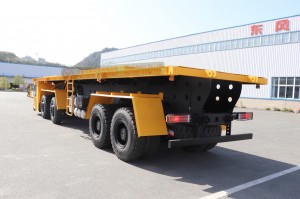 Four drive Low flat mine use Dump Truck