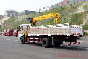 4×2 Dongfeng Truck Lifting Truck–Dongfeng 10T Truck Lifting Truck–Xugong 10T Four-section Boom Crane