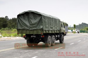 Dongfeng EQ2102N double-row off-road truck–6*6 all-wheel-drive 153 double-row high-capacity personnel carrier–Dongfeng EQ246 three-and-a-half-ton off-road truck configuration