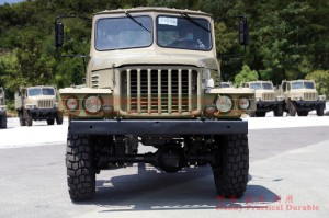 Dongfeng six wheel drive Classic EQ2082E6DJ Chassis – 6×6 Dongfeng 2.5 ton off-road vehicle conversion – standard without winch 240 long head truck chassis