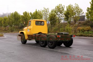EQ240 Dongfeng pointed 6*6 chassis–Dongfeng 240 old off-road truck chassis–EQ2082E6D off-road classic truck chassis