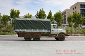 Dongfeng 6*6 Long Head Off-Road Truck – Reinforced Off-Road Transporter for Export – 6*6 Off-Road Truck with Canopy Pole Addition