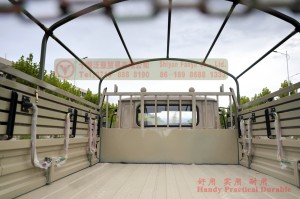 4*4 long-head off-road special vehicle chassis-4 wheel drive Dongfeng 240-tip cab chassis-Off-road truck agent export manufacturers