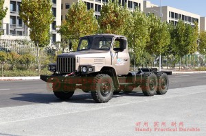 Dongfeng long head double-glass diesel truck chassis –EQ240 four-ton civilian off-road truck chassis–EQ2082 pointed Y25 off-road troop-carrying vehicle chassis