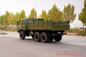 EQ2102 Dongfeng six-wheel-drive double-row off-road truck–3.5-ton flathead diesel off-road vehicle–Dongfeng 6*6 troop-carrying vehicle for civilian exports