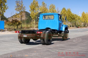 Customized Dongfeng 4*2 light truck tip off-road chassis–116 HP small truck chassis–Dongfeng EQ3092 light micro truck chassis conversion