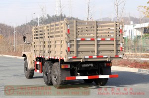 170 hp 6*6 warehouse truck–6WD 2.5 tons off-road truck–Off-road cargo truck for export