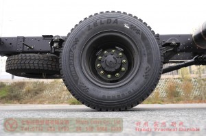 210 HP Rear Dual Tire Special Purpose Chassis–Dongfeng Flathead 4*2 Chassis–Off-road Truck Export Manufacturer