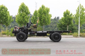 Dongfeng Automatic Class III Chassis–Cummins 300HP 4WD Class III Chassis for export–Dongfeng Class III Chassis Agency Export Manufacturer