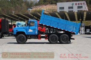 170 hp 6*6 dump truck–6WD 2.5 tons off-road truck–Off-road cargo truck for export
