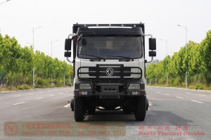 Dongfeng 340 hp cargo truck–Dongfeng six-wheel-drive rear eight-tire off-road truck–Dongfeng off-road truck agent export manufacturers
