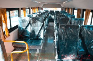 Dongfeng 6*6 bus–Weichai 340hp bus–27-seater medium bus–Dongfeng 8m bus