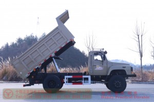 Dongfeng 4*4 Pointed Cargo Truck–Dongfeng 170 HP Off-road Dump Truck –Dongfeng Cargo Truck Export Manufacturer