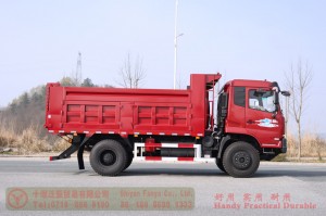 Dongfeng 210 HP Off-road Truck–Dongfeng Flathead 4*2 Dump Truck–Off-road Truck Export Manufacturer