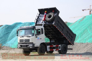 Dongfeng Flathead 4*2 Dump Truck–Dongfeng 210 HP Off-road Truck–Off-road Truck Export Manufacturer