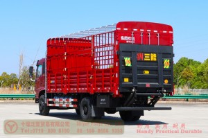 Dongfeng 4×2 Hydraulic Tailgate Truck — 210 HP Box Truck — Commercial Truck Export Manufacturer