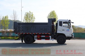 Dongfeng Flathead 4*2 Dump Truck–Dongfeng 210 HP Off-road Truck–Off-road Truck Export Manufacturer