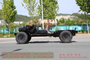 Dongfeng 6WD Armoured Vehicle Chassis–Allison Automatic Right-drive Class III Chassis–Class III Chassis Agent Export Manufacturer
