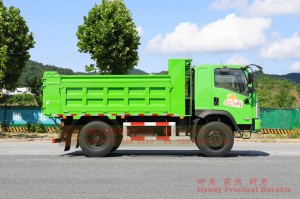 Dongfeng 4*4 flathead off-road truck–170hp diesel off-road Dump truck–Custom Truck Export Manufacturer