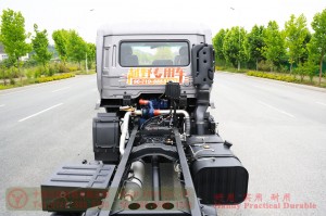 Dongfeng 210 HP Rear Dual Tire Special Off-road Chassis–Dongfeng Flathead 4*2 Chassis–Off-road Truck Export Manufacturer