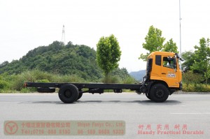 Dongfeng 4×4 Cargo Chassis—260 HP Chassis Conversion—Off-Road Cargo Chassis Export Manufacturer