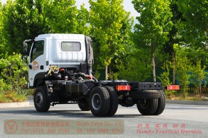 Dongfeng 4*4 flathead off-road truck Chassis–150hp diesel off-road truck Chassis–Custom Chassis Export Manufacturer