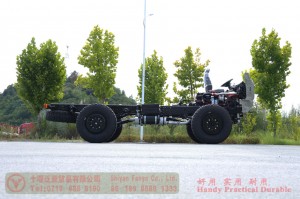 Dongfeng 4WD Armoured Vehicle Chassis–11-Ton Allison Automatic Right-drive Class III Chassis–Class III Chassis Agent Export Manufacturer