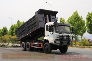 Dongfeng 340 HP Dump Truck–Dongfeng 6WD Rear Eight Tire Dump Truck–Dongfeng Off-road Truck Producing and Exporting Manufacturers