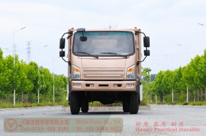 Dongfeng 4*4 flathead off-road truck–170hp diesel off-road Dump truck–Custom Truck Export Manufacturer