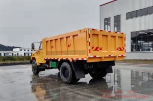 Mining area off-road dump truck
