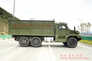 Six-wheel-drive Armored Bullet-proof Transport Vehicle