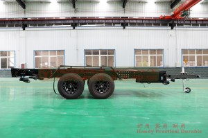 Dual Axle Independent Suspension Trailer RV Chassis– Customized Loading Drone Trailer Chassis–Australian Imported Electric Brake ການ​ແປງ​ຕົວ​ລົດ​ຕິດ​ແບບ​ພິ​ເສດ​ສຳລັບ​ລົດຈັກ
